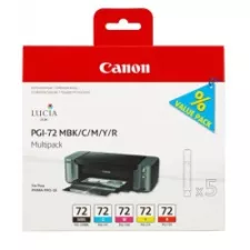 obrázek produktu Canon cartridge PGI-72MBK/C/M/Y/R multi pack