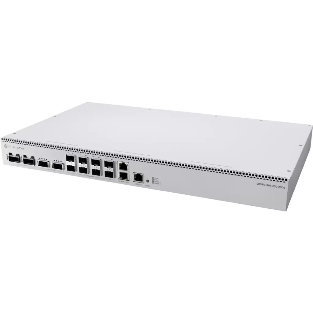 Obrázek produktu MikroTik Cloud Router Switch CRS812-8DS-2DQ-2DDQ-RM