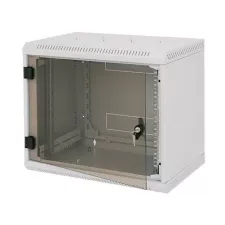 obrázek produktu Rack Triton 19\" jednodílný 6U/400mm prosklené dveře, šedý