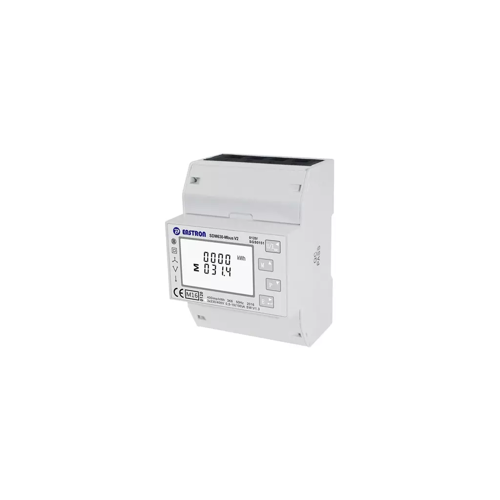 Obrázek produktu Eastron Elektroměr SDM630 Modbus V2, 1/3 fázový