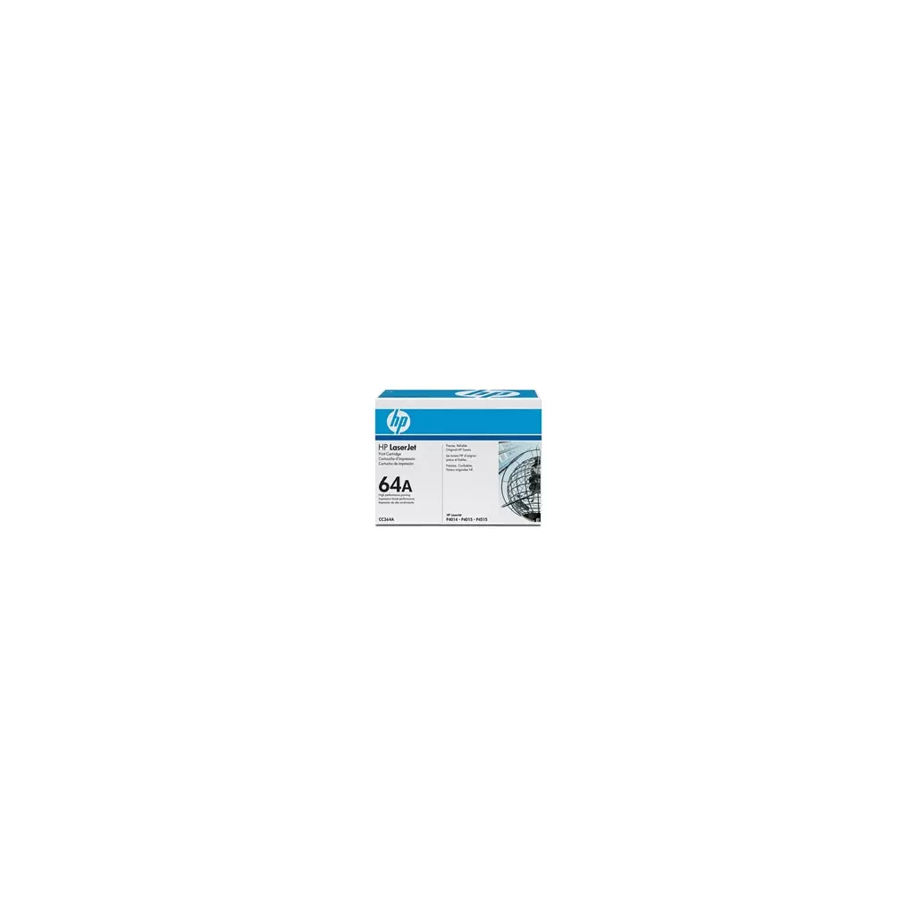 Obrázek produktu HP 64A Black LJ Toner Cart, CC364A (10,000 pages)