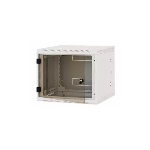 obrázek produktu 19" rozvaděč dvoudílný 6U/295mm celoskleněné dveře