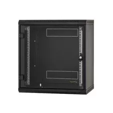 obrázek produktu Triton 19\" rozvaděč jednodílný 12U/500mm, celoskleněné dveře, černý