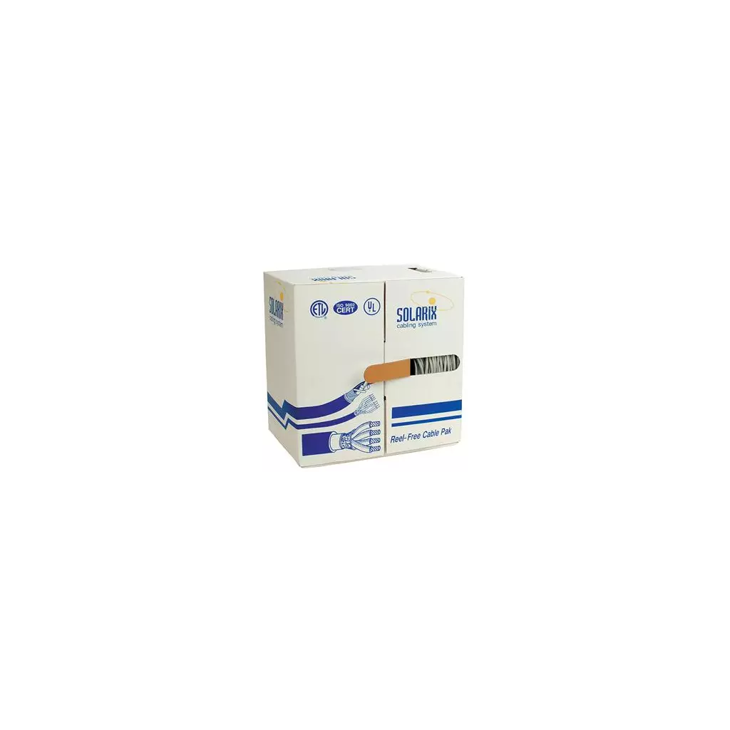 Obrázek produktu Solarix - kabel FTP Cat5e drát 305m PVC