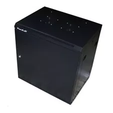 obrázek produktu XtendLan 19\" jednodílný nástěnný rozvaděč 6U, šířka 600mm, hloubka 450mm, plné dveře,úprava proti vykradení,nosnost 60k