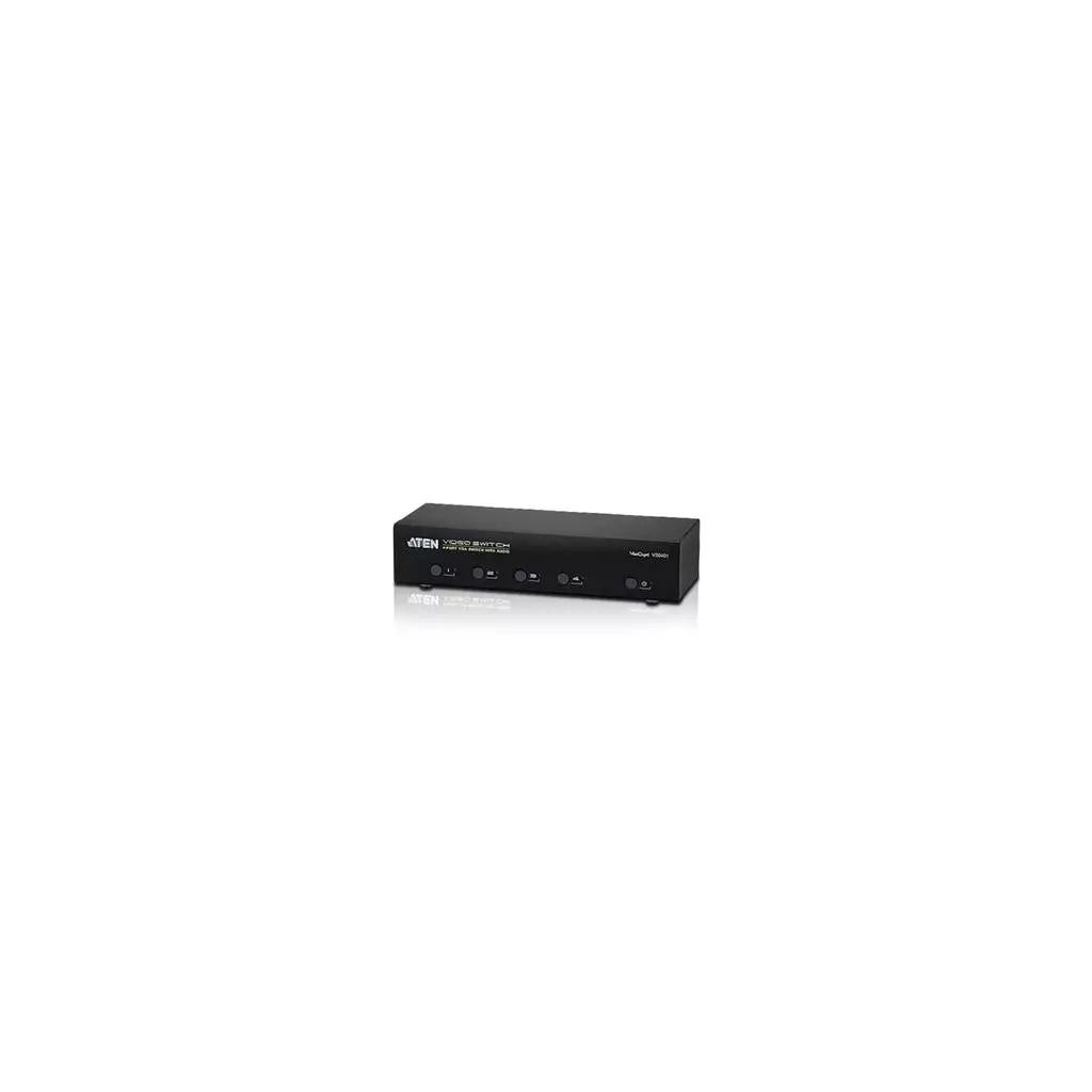 Obrázek produktu ATEN VS0401-AT-G 4 PORT VGA Switch with Audio W/EU ADP