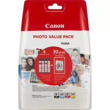 obrázek produktu Canon INK CLI-581 BK/C/M/Y PHOTO VALUE BL