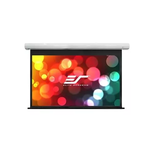 obrázek produktu ELITE SCREENS plátno elektrické motorové 135" (342,9cm)/ 16:9/ 168,1×299cm/ case bílý/ 18" drop/ MaxWhite FG