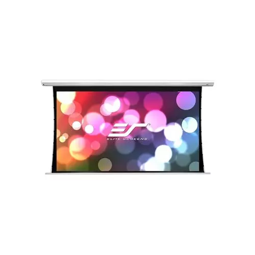 obrázek produktu ELITE SCREENS plátno elektrické motorové 135" (343cm)/ 16:9/168,1×299cm/ hliníkový case bílý/6" drop/MaxWhite FG