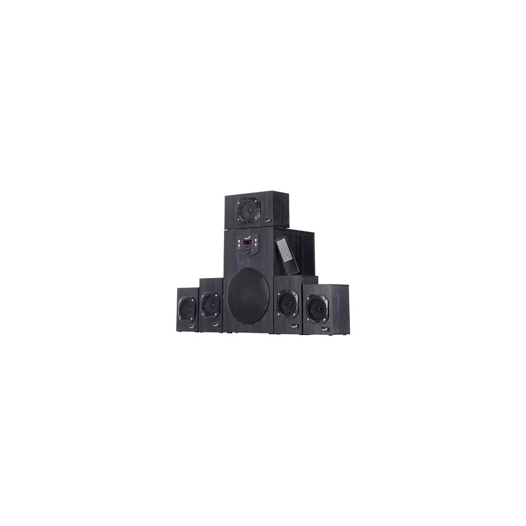 Obrázek produktu GENIUS repro SW-HF 5.1 4500 Ver. II/ 5.1/ 125W/ Dřevěné/ Dálkové ovládání