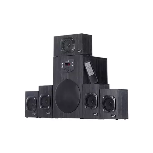 obrázek produktu GENIUS repro SW-HF 5.1 4500 Ver. II/ 5.1/ 125W/ Dřevěné/ Dálkové ovládání