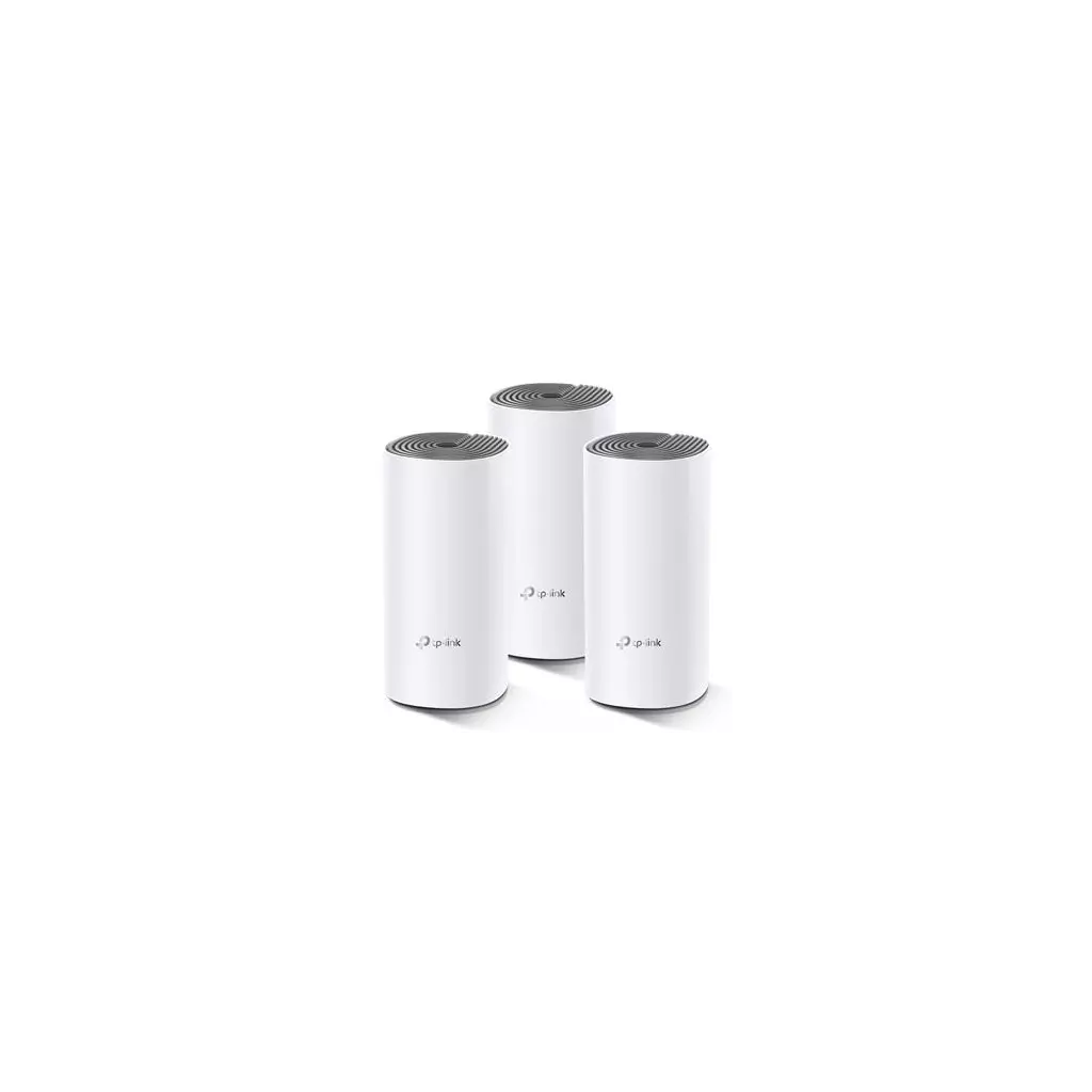 Obrázek produktu TP-Link AC1200 Whole-home Mesh WiFi System Deco E4(3-pack), 2x10/100 RJ45