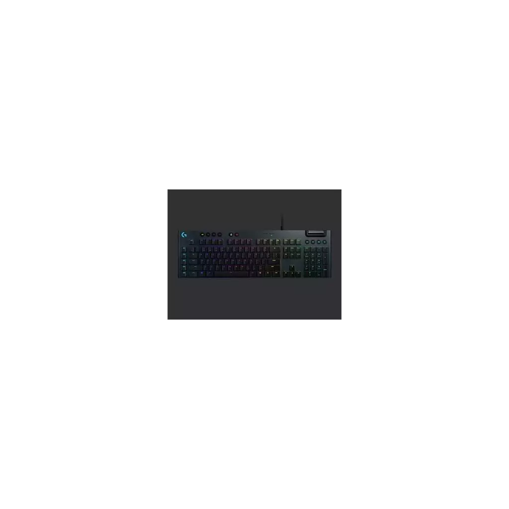 Obrázek produktu Logitech klávesnice Gaming G815 Lightsync RGB Linear /US /drátová/ lineární spínače - černá