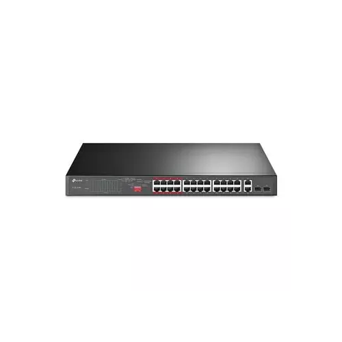 obrázek produktu TP-Link TL-SL1226P 24xFE POE+ 250W 2xGb 2xSFP CCTV switch
