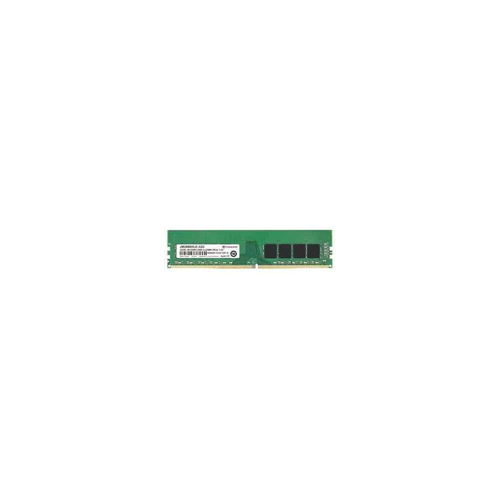 Obrázek produktu Transcend paměť 32GB DDR4 2666 U-DIMM 2Rx8 CL19