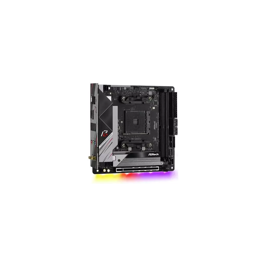 Obrázek produktu ASRock B550 Phantom Gaming-ITX/ax / AMD B550 / AM4 / 2x DDR4 DIMM / HDMI / DP / 2x M.2 / USB-C / WiFi / Mini-ITX