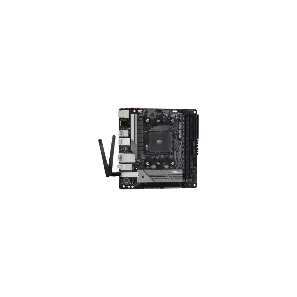 Obrázek produktu ASRock B550M-ITX/ac / AMD B550 / AM4 / 2x DDR4 DIMM / HDMI / DP / M.2 / WiFi /Mini-ITX