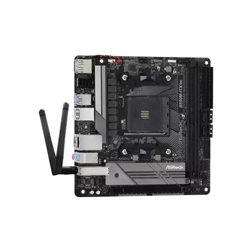 obrázek produktu ASRock B550M-ITX/ac / AMD B550 / AM4 / 2x DDR4 DIMM / HDMI / DP / M.2 / WiFi /Mini-ITX