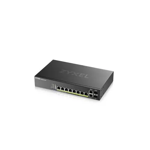 obrázek produktu ZYXEL GS2220-10HP 8port GbE L2 Switch,1 GbE Uplink, PoE
