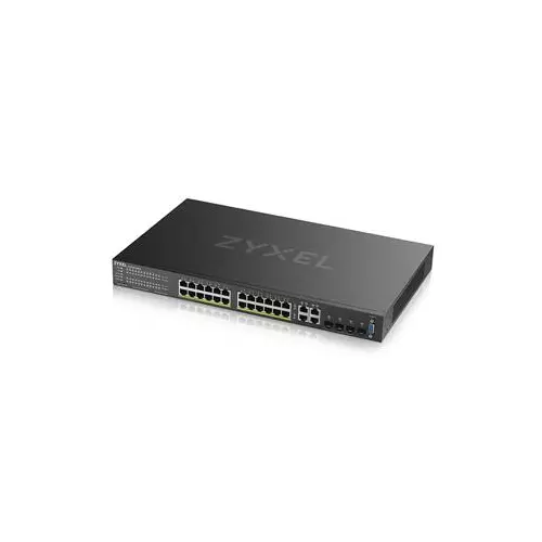 obrázek produktu ZYXEL GS2220-28,HP24port Gb L2 Switch,1 GbE Uplink, PoE
