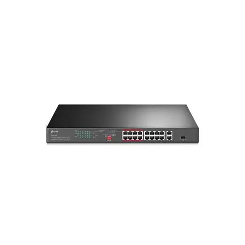 obrázek produktu TP-Link TL-SL1218P 16xFE POE+ 150W 2xGb nonPOE,1xSFP CCTV switch