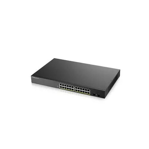 obrázek produktu ZYXEL GS1900-24HP v2,24-port GbE L2 PoE switch