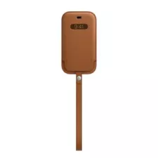obrázek produktu iPhone 12 mini Leather Sleeve wth MagSafe S.Brown