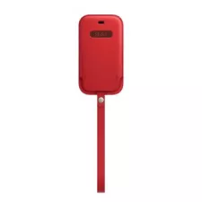 obrázek produktu iPhone 12 mini Leather Sleeve wth MagSafe RED