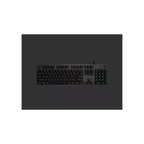 obrázek produktu Logitech klávesnice Gaming G512, RGB, GX Red (lineární), US - černá