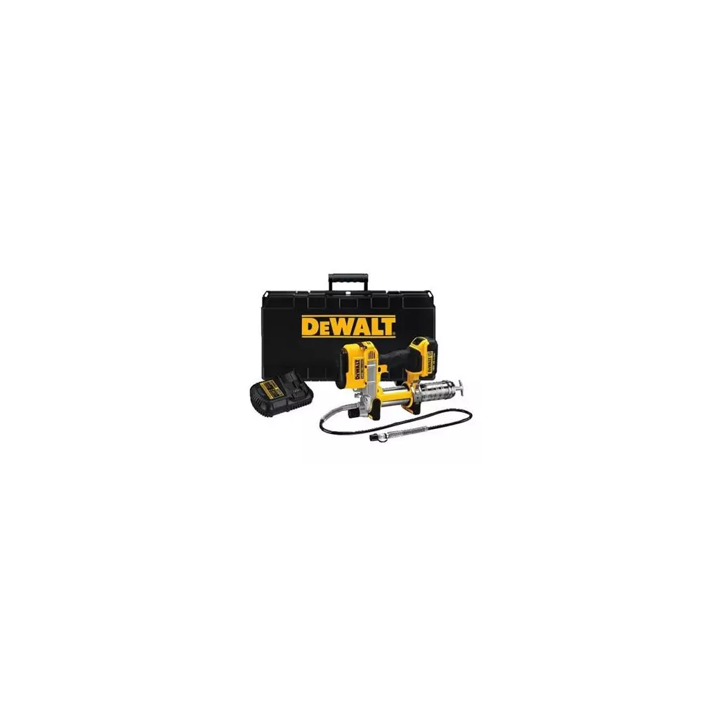 Obrázek produktu Dewalt Aku mazací lis DeWALT DCGG571M1, 18V XR, 1x aku Li-Ion / 4,0 Ah