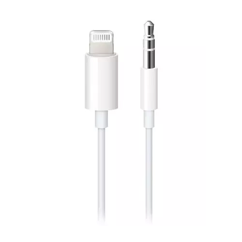obrázek produktu Lightning to 3.5mm Audio Cable - White / SK