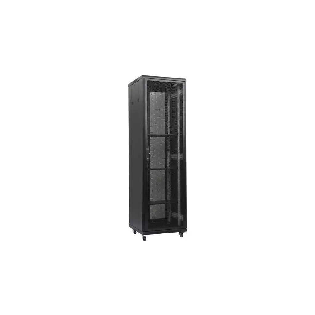 Obrázek produktu XtendLan 47U/800x800 stojanový, černý, perforované dveře a záda
