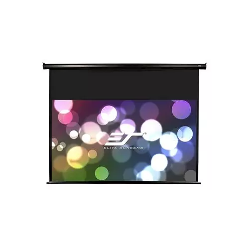 obrázek produktu ELITE SCREENS plátno elektrické motorové 100" (254cm)/ 16:9/ 124,5×221,5cm/ MaxWhite/ gain 1.1/ 24" drop/ case černý