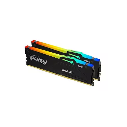 obrázek produktu Kingston FURY Beast/DDR5/64GB/5200MHz/CL40/2x32GB/RGB