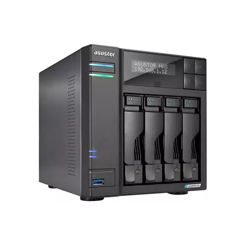 obrázek produktu Asustor NAS AS6704T / 4x 2,5"/3,5" SATA III/ Celeron N5105 2.0 GHz/ 4GB/ 2x 2.5GbE/ 4x M.2/ PCIe / 2x USB 3.2/ HDMI+IR