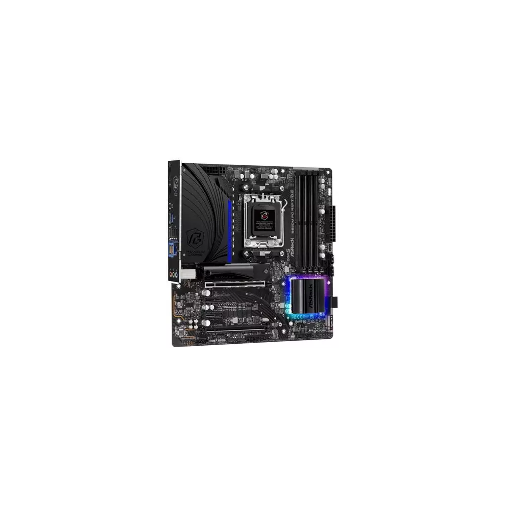 Obrázek produktu ASRock B650M PG Riptide / AMD B650 / AM5 / 4x DDR5 DIMM / 2x M.2 / HDMI / DP / USB-C / mATX