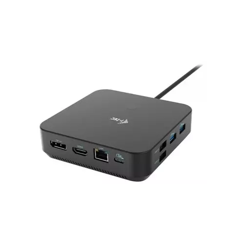 obrázek produktu i-tec USB-C HDMI + Dual DP Docking Station, Power Delivery 100W