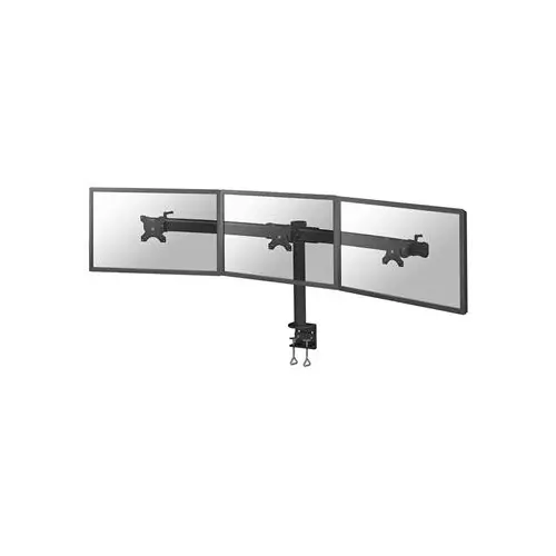 obrázek produktu Neomounts FPMA-D700D3/Držák displeje/na stůl/10-27"/svorka/VESA 100X100/nosn. 3x8kg/3 displeje/černý