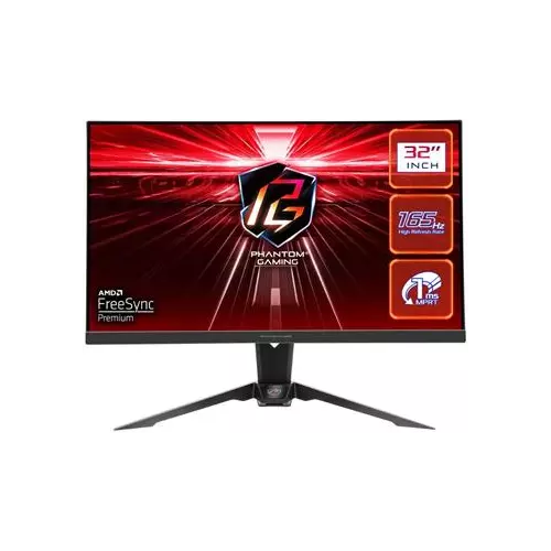 obrázek produktu Phantom Gaming by Asrock monitor PG32QF2B  31,5"/VA/2560x1440/165Hz/ 550cd/m2/1ms/DP/2x HDMI/repro/výšk. nast./Wifi ant