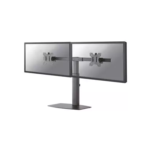 obrázek produktu Neomounts FPMA-D865DBLACK /Držák displeje/na stůl/10-27"/stojan/VESA 100X100/nosn.2x6kg/2 displeje/černý