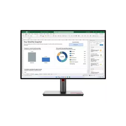 obrázek produktu Lenovo ThinkVision/P27h-30/27"/IPS/QHD/60Hz/6ms/Black/3R