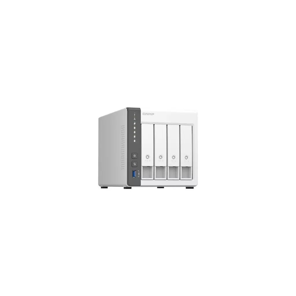 Obrázek produktu QNAP TS-433-4G (ARM 4core 2,0GHz, 4GB RAM, 4x SATA, 1x GbE, 1x 2,5GbE, 2x USB 2.0, 1x USB 3.2)