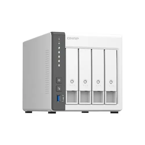 obrázek produktu QNAP TS-433-4G (ARM 4core 2,0GHz, 4GB RAM, 4x SATA, 1x GbE, 1x 2,5GbE, 2x USB 2.0, 1x USB 3.2)
