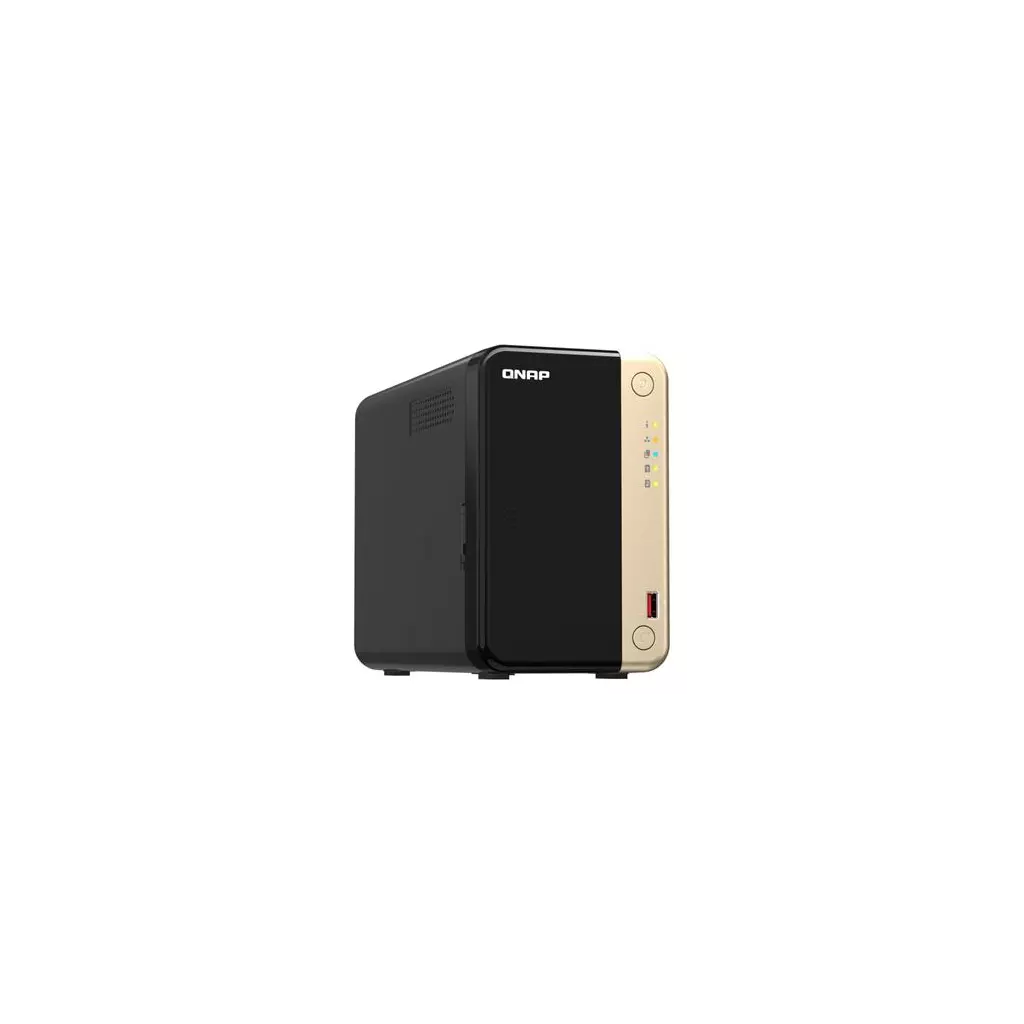 Obrázek produktu QNAP TS-264-8G (4core 2,9GHz, 8GB RAM, 2x SATA, 2x M.2 NVMe, 1x PCIe, 2x 2,5GbE, 1x HDMI 4K, 4x USB)