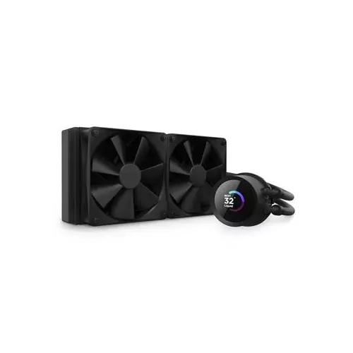 obrázek produktu NZXT vodní chladič Kraken 240 / 2x120mm fan / 4-pin PWM / LCD disp. / 6 let
