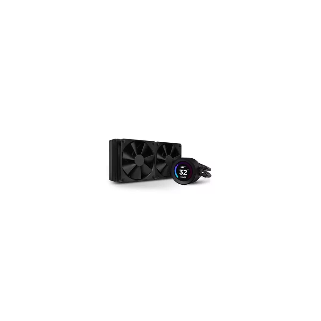 Obrázek produktu NZXT vodní chladič Kraken 240 ELITE / 2x120mm fan / 4-pin PWM / LCD disp. / 6 let