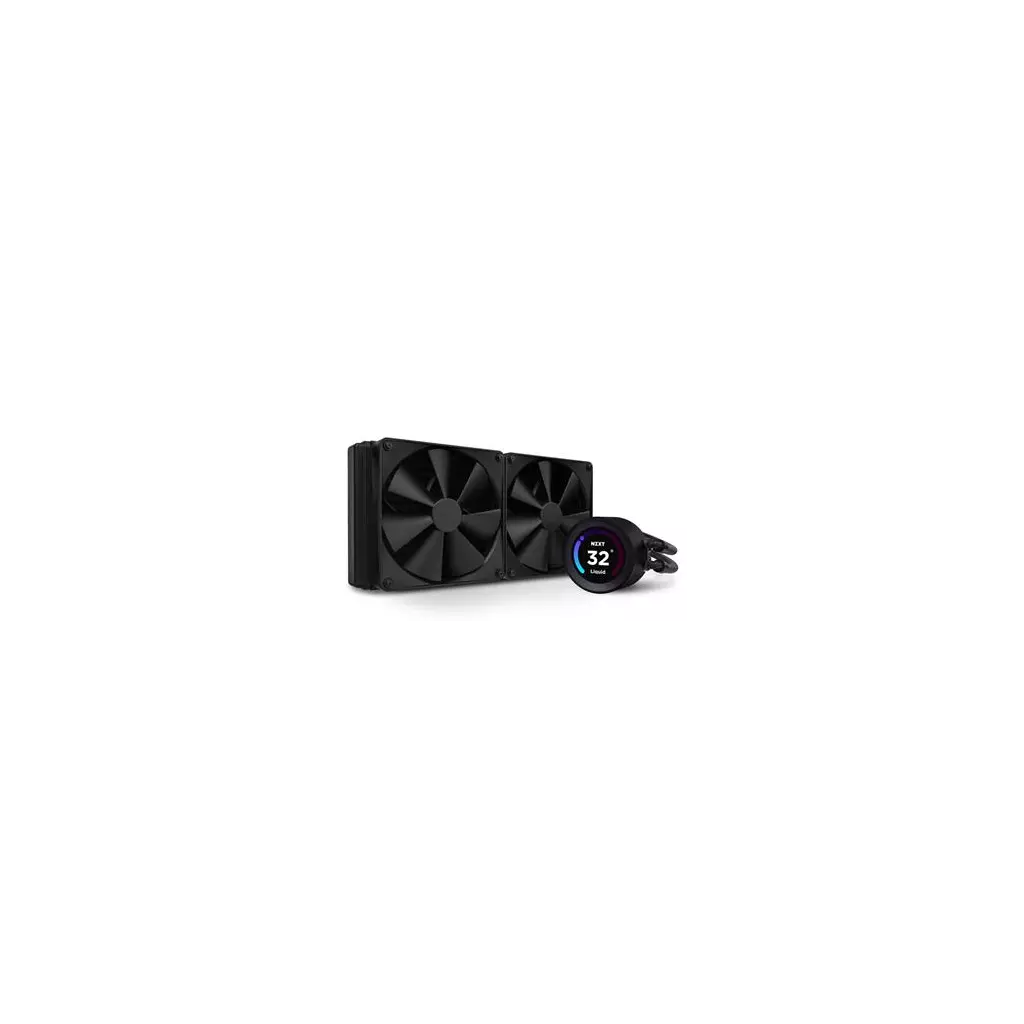 Obrázek produktu NZXT vodní chladič Kraken 280 ELITE / 2x140mm fan / 4-pin PWM / LCD disp. / 6 let