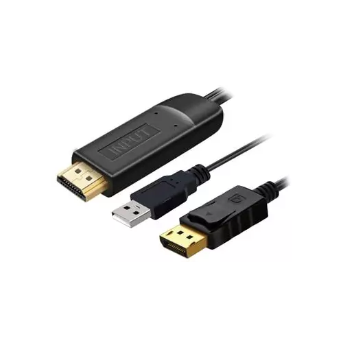 obrázek produktu PremiumCord  Kabel HDMI 2.0 na DisplayPort 1.2  pro rozlišení 4K@60Hz, 2m