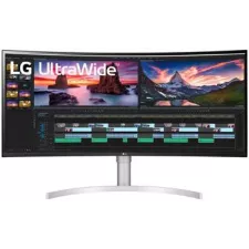 obrázek produktu LG monitor 38WN95CP zakřivený IPS / 38" /21:9/ 3840x1600 / 1000:1 / 1ms / 450cd / 2xHDMI/DP/Thunderbolt/USB/ repro/ bíl