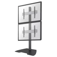 obrázek produktu Neomounts Pro  NMPRO-S12 / Flat Screen Stand - 1x2 (2 x vertical) - box 1/2 / Black/silver